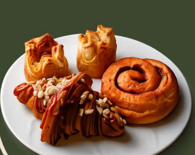 Panes y postres de horno propio
